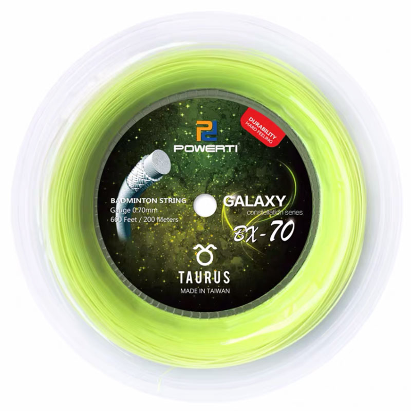 Badminton Net - Powerti Badminton String 200m Reels 0.70mm