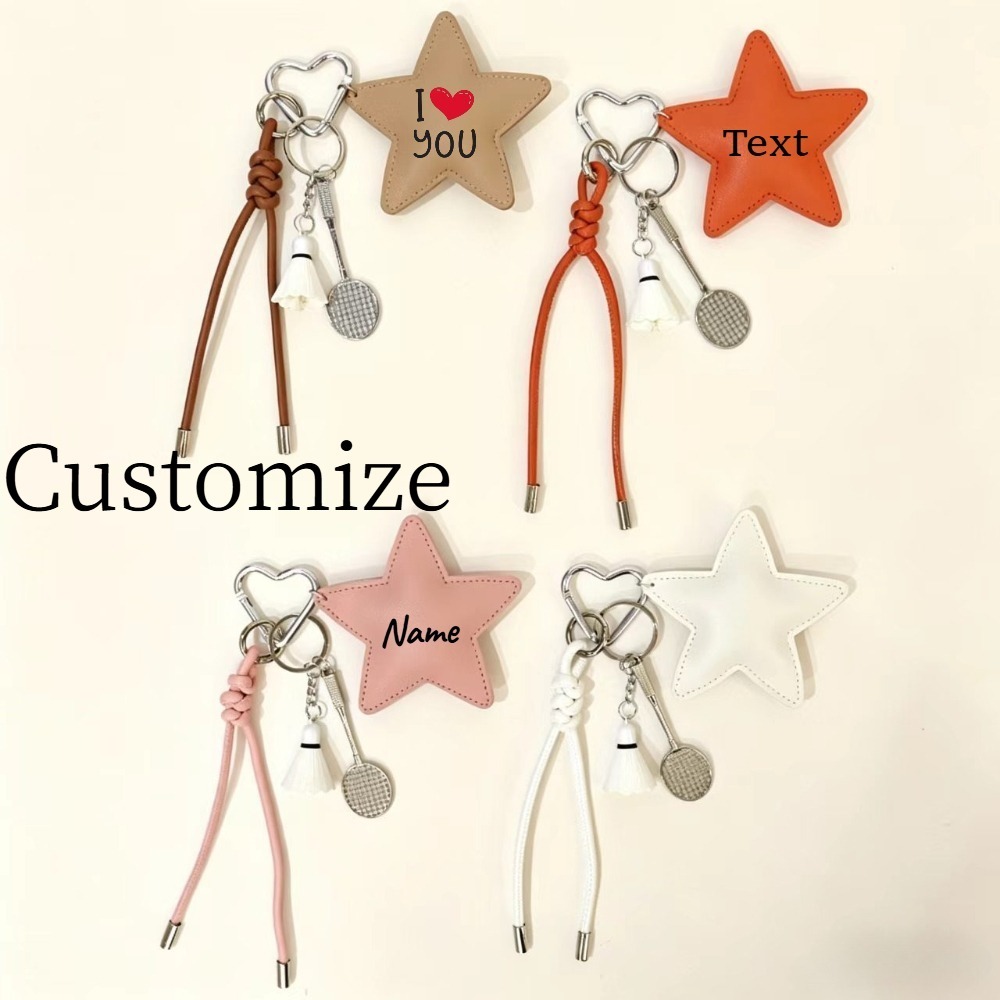 Badminton Bag - New DIY Badminton Imitation Leather Star