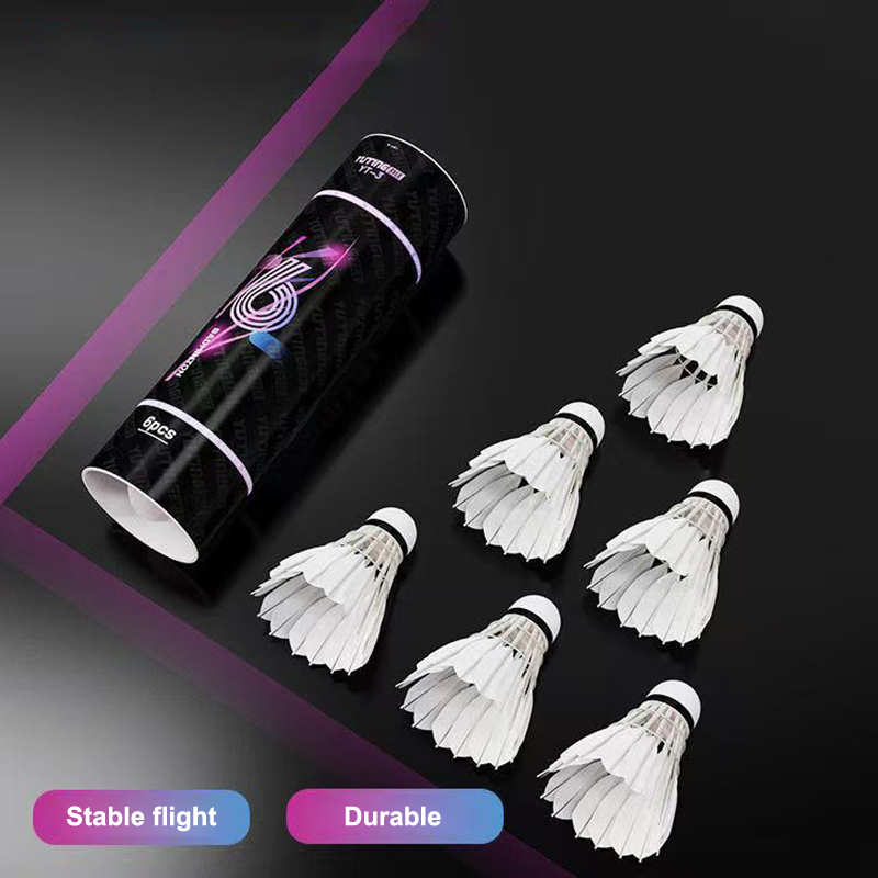 3/6Pcs Badminton Balls Shuttle - огляд і ціна Badminton Shuttlecock