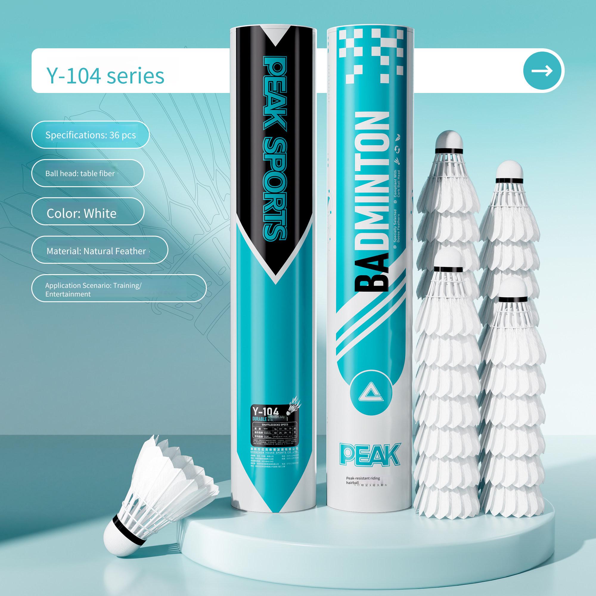 PEAK Goose Feather Badminton O - огляд і ціна Feather Shuttlecock