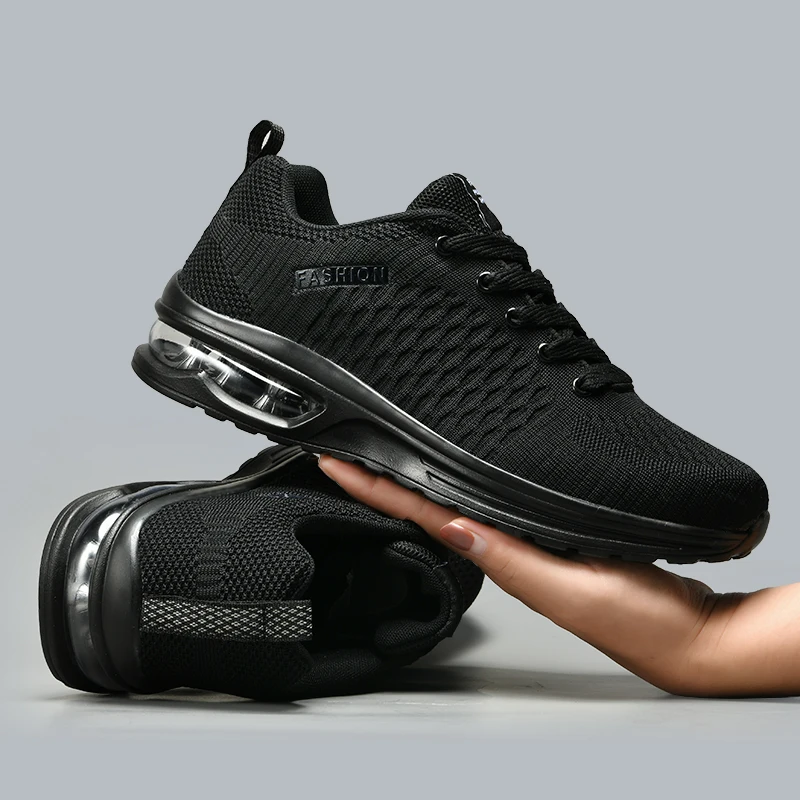 Men Running Shoes Lace Up Snea - огляд і ціна Badminton Shoes Men