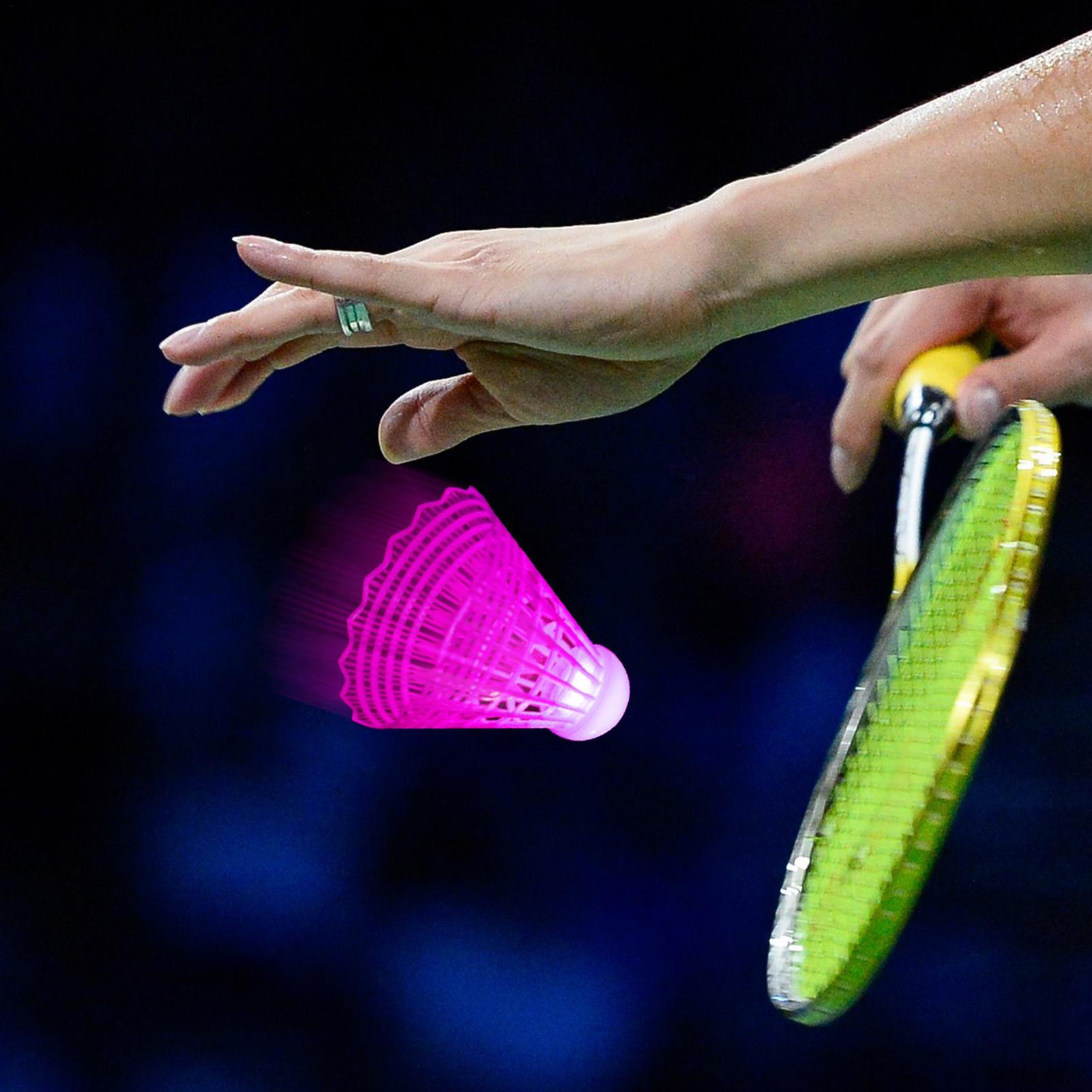 3pcs Light-up Badminton Balls  - огляд і ціна Feather Shuttlecock