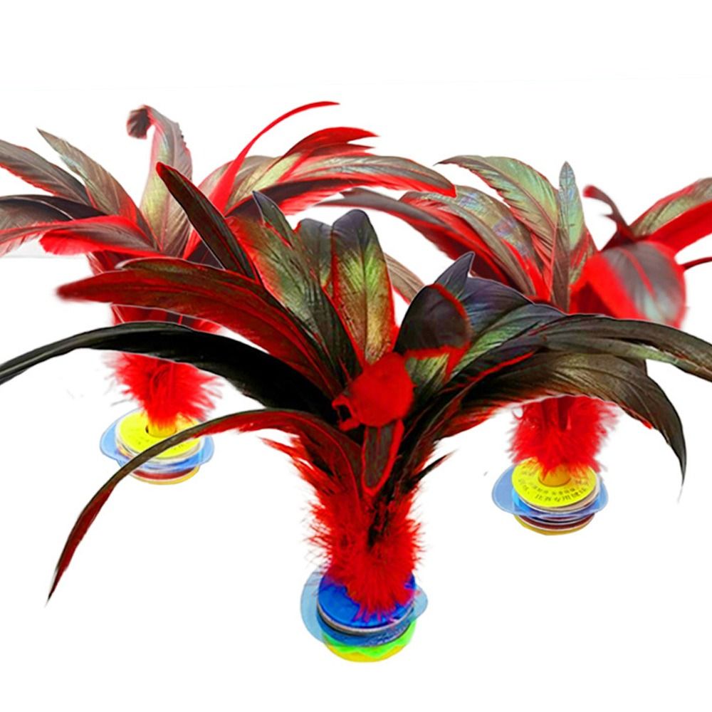 2pcs Colorful Foot Sports Outd - огляд і ціна Feather Shuttlecock